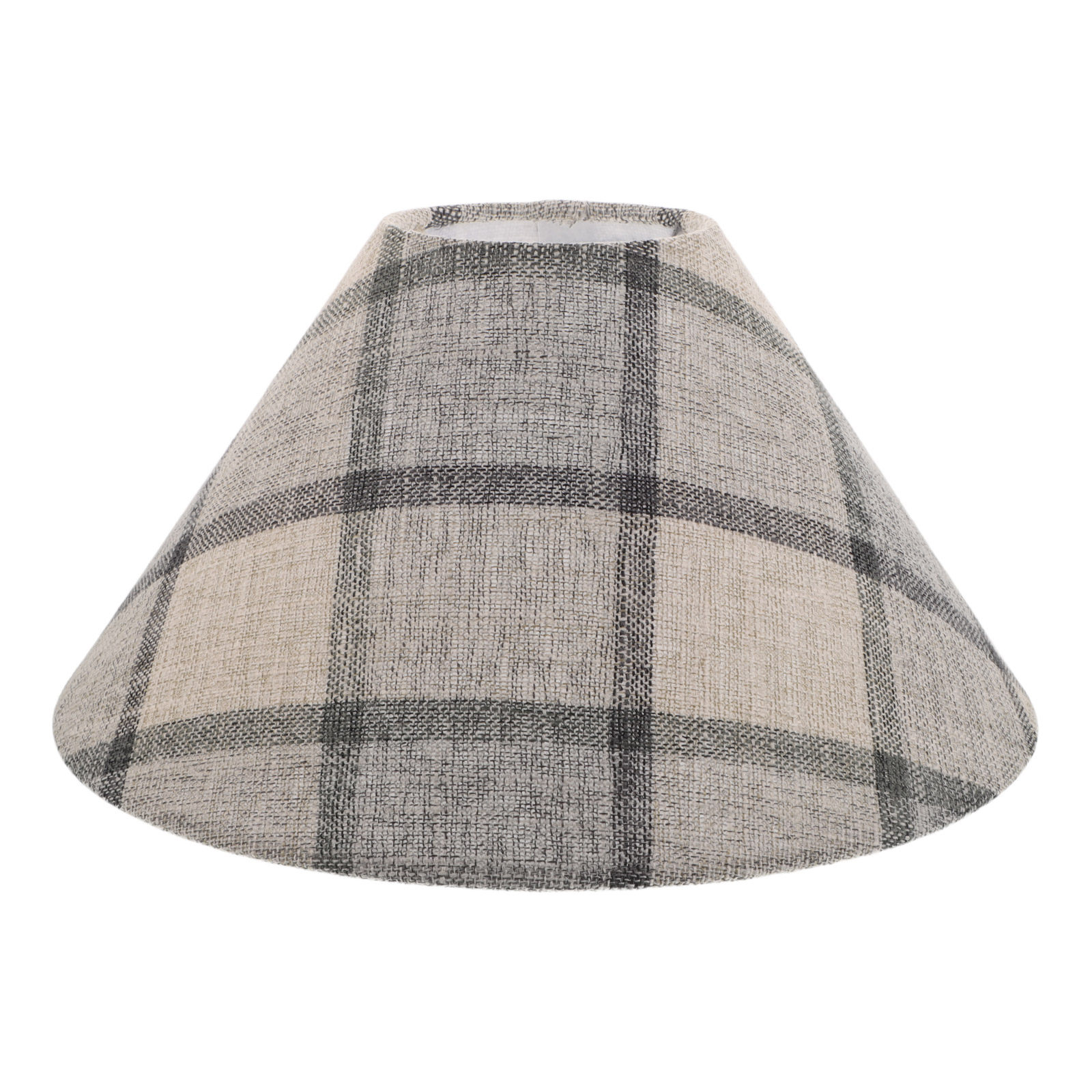 Timeless Plaid Fabric Drum Lam - Decor Timeless Lighting recension och pris