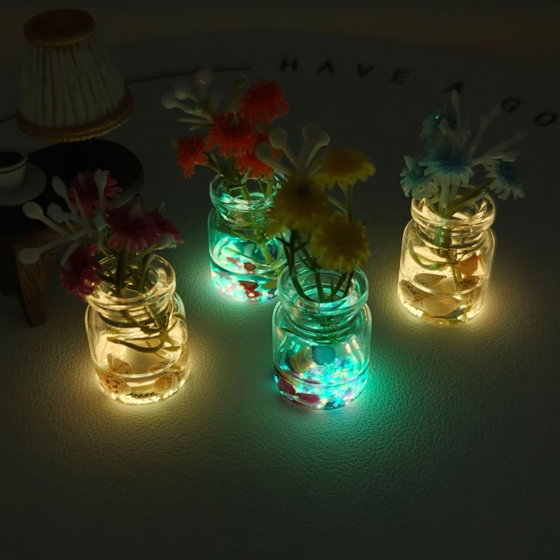 4-Pack Glow in the Dark Glass  - Lighting Mcqueen Bedroom Decor recension och pris
