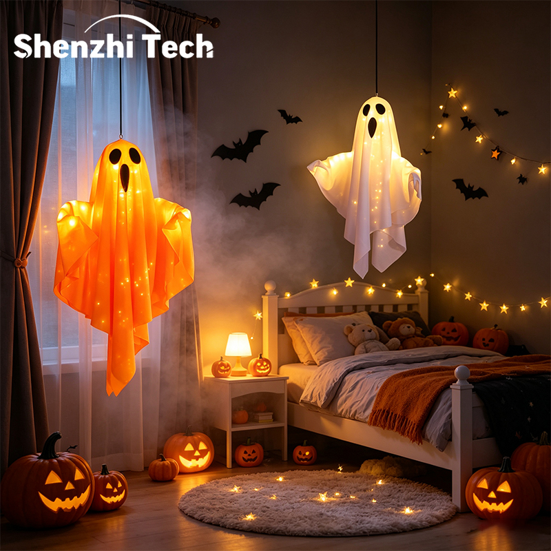 Halloween Hanging Light Up Gho - Decor Lighting Lamps recension och pris