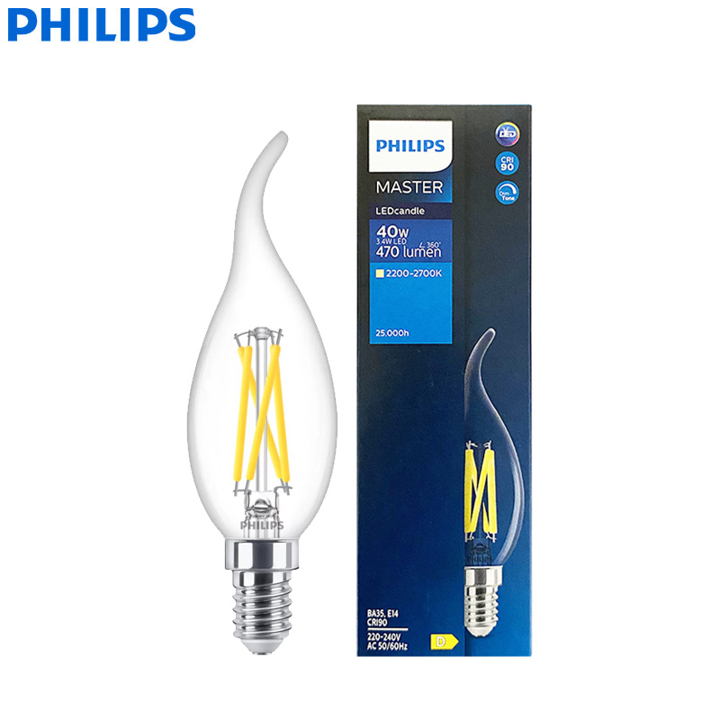 PHILIPS Master LED Candle E14  - Philips Bulb Led Classic recension och pris