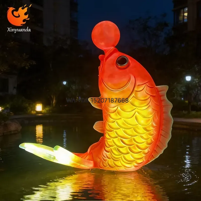 Wmwmnu for Light Up Koi Fiberg - Up Lighting Decor recension och pris