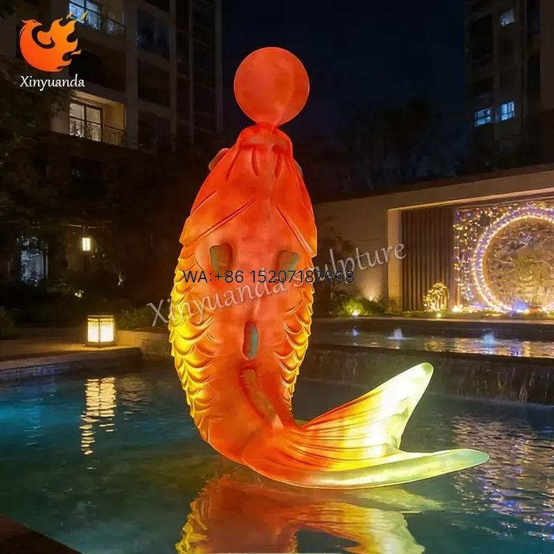 Wmwmnu for Light Up Koi Fiberg - Up Lighting Decor recension och pris