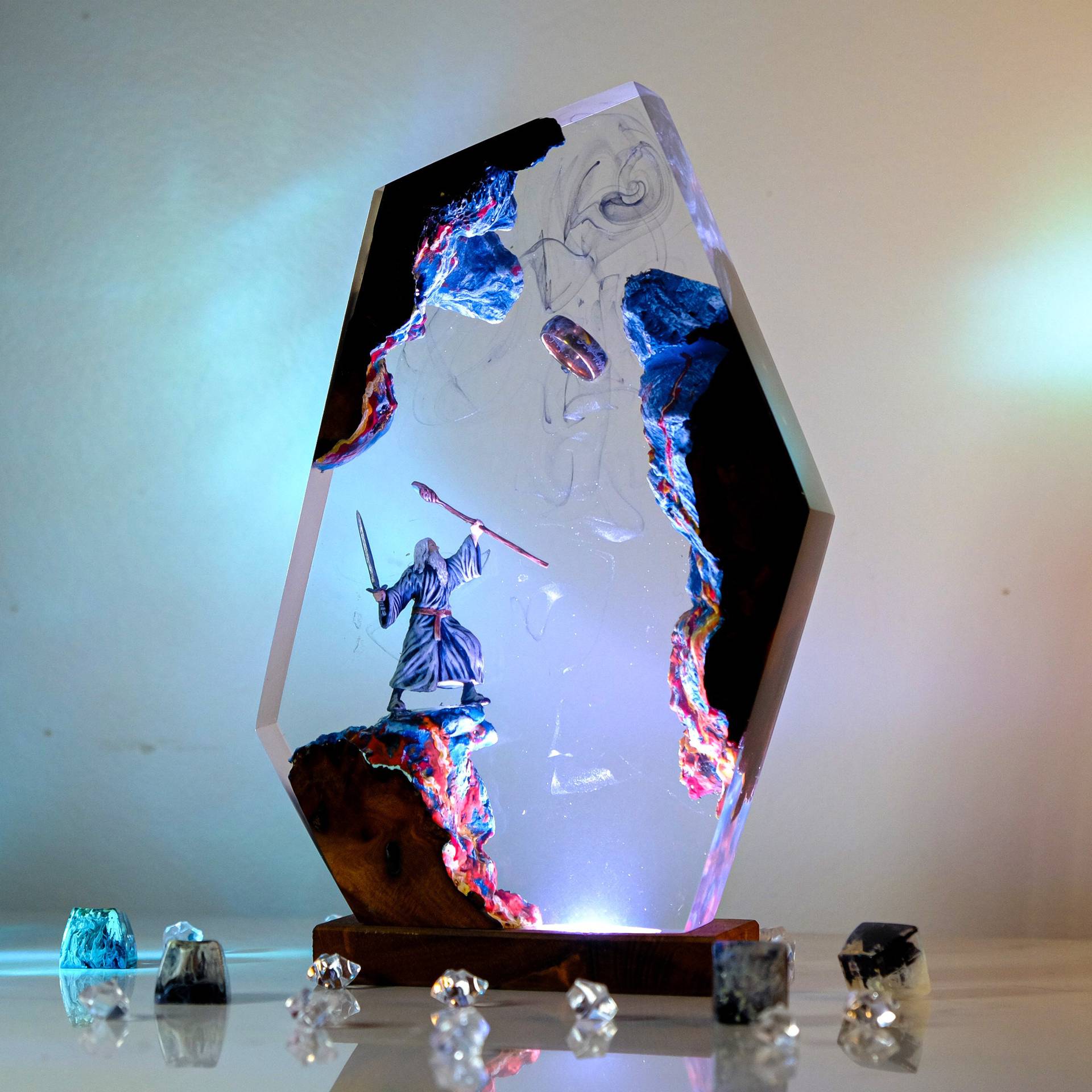 Movie Scence Figure Table Resi - Lighting Christmas Decor recension och pris