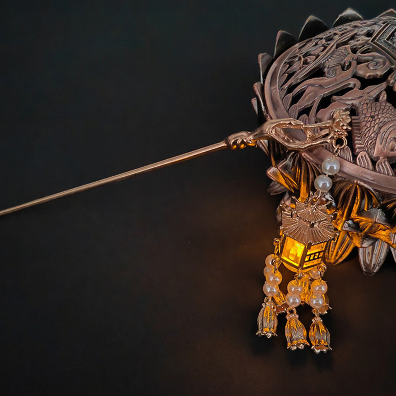 Retro Chinese Style Hair Stick - Lighting Decoration Ideas recension och pris