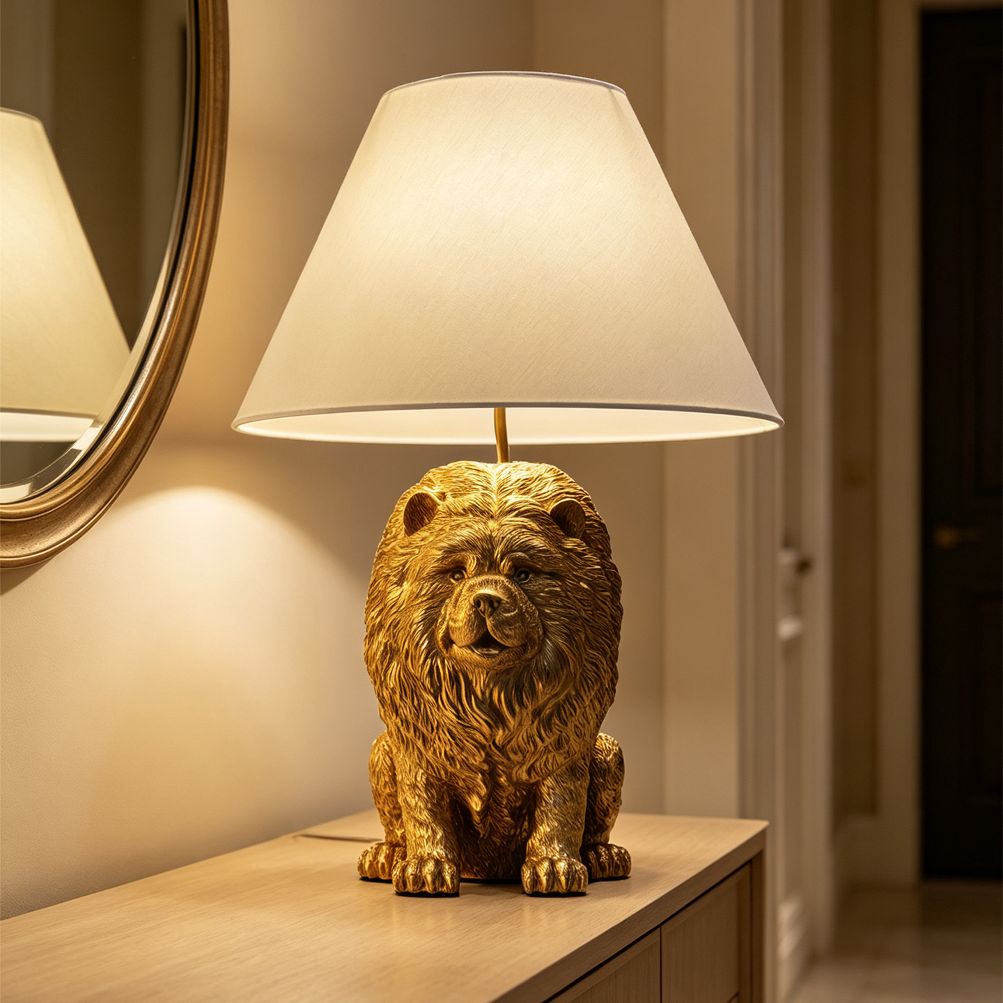 Creative Chow Chow Animal Resi - Lighting Decor Bedroom recension och pris