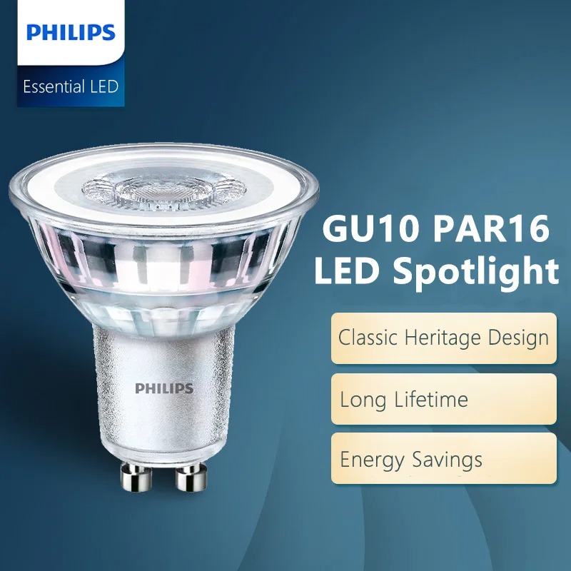 Philips GU10 PAR16 Essential C - Philips Bulb Led Classic recension och pris