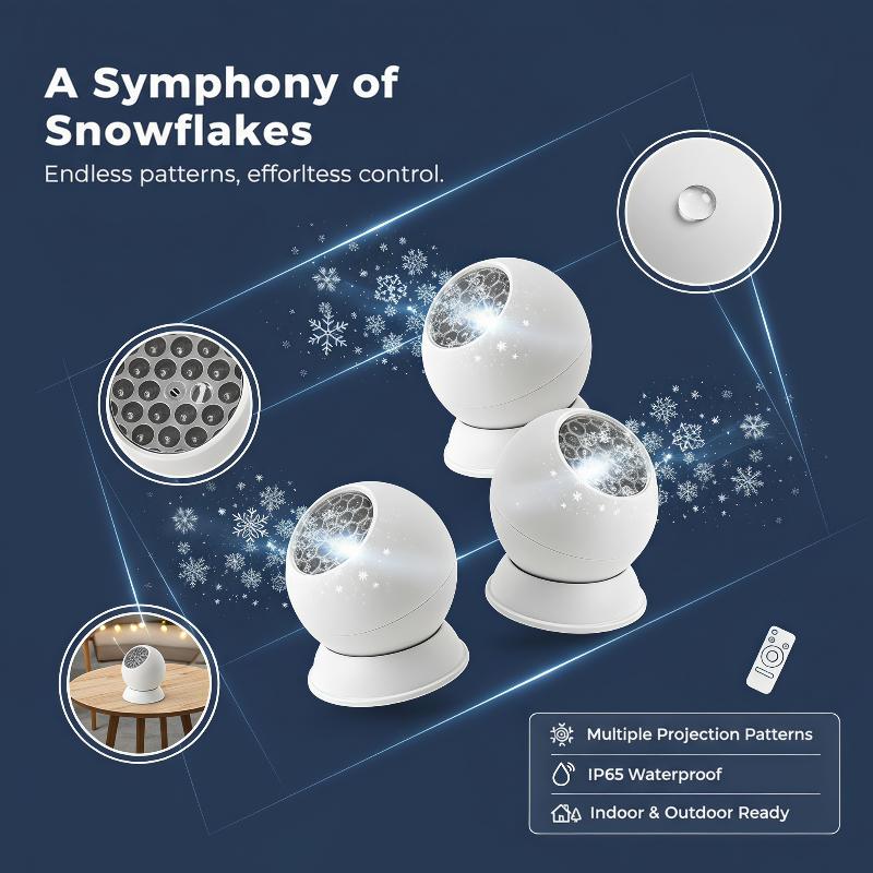 exquisiteLED Snowflake Christm - Lighting Christmas Decor recension och pris